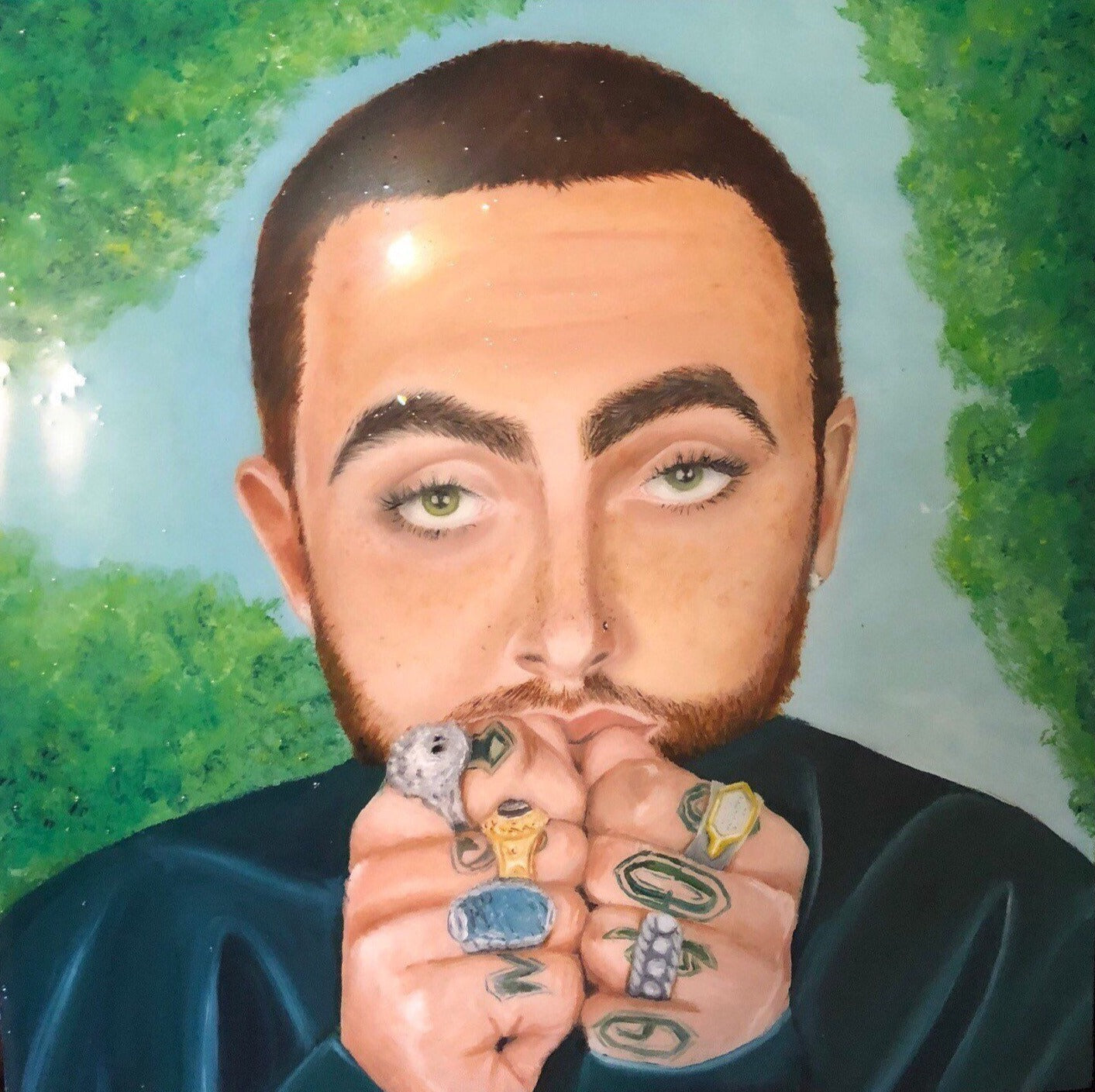 Mac Miller Painting