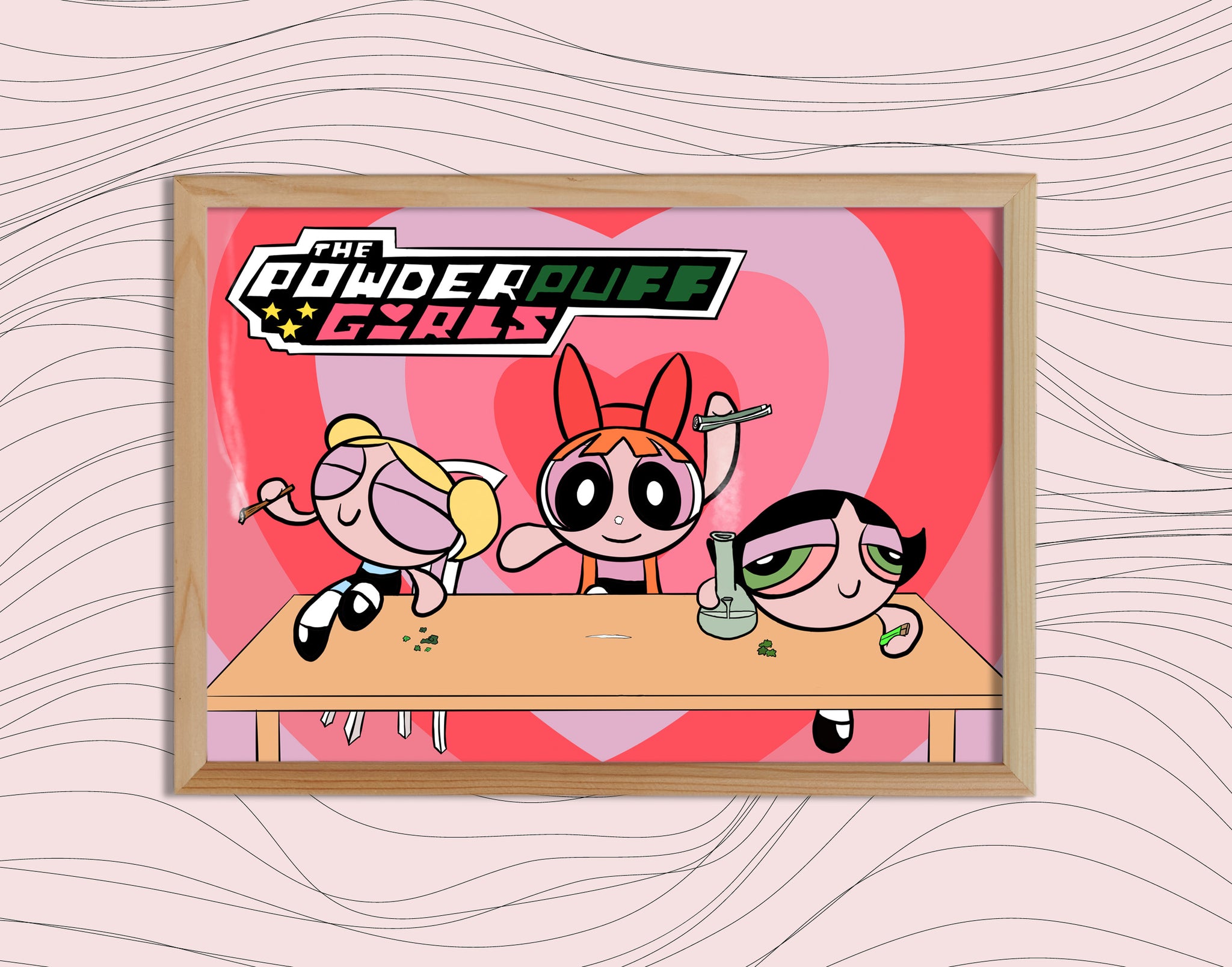 Power Puff Girls Art